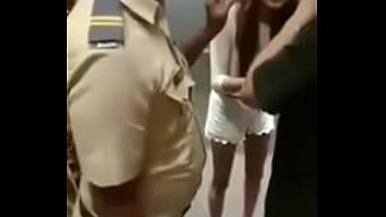 d. Indian hot actress Megha sharma strips in front of police