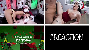 Kira Perez And Macey Jade Christmas Porn Reaction Video