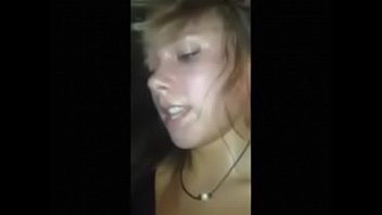 blonde teen interracial BBC car sweaty