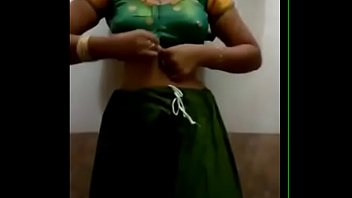 VID-20140201-PV0001-Sivakasi (IT) Tamil 20 yrs old unmarried beautiful, hot and sexy girl Ms. Nandhini S. B.Sc., Chemistry, 2nd yr undressing her saree in her home after attending a marriage function and she recording it in her mobile phone sex porn 