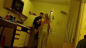College blonde does pizza dare with pizza delivery guy