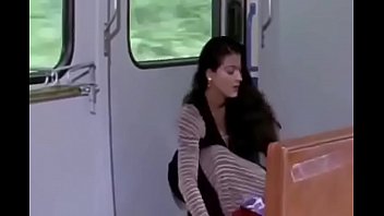 DDLJ Boobs Showing Kajol In Train