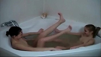 18 yo Teen Lesbians in the Bath - The Sugar Cubes
