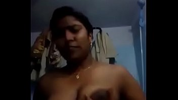 VID-20170217-PV0001-Perundurai (IT) Tamil 27 yrs old unmarried hot and sexy girl Ms. Kasthuri pressing her boobs herself due to not abling to control mood and recording it her mobile phone sex porn video