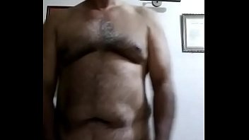 indian gay old daddy big cock jerking