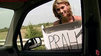 Street predators series. Hitchhiker girl in trouble. Starring: Amanda Wamp.