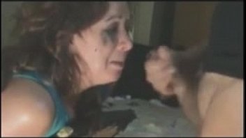 Real sister Cinnamon face fucked and facial
