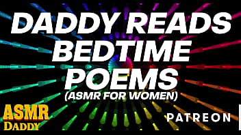 ASMR Daddy Reads Bedtime Poetry (Audio for Women)