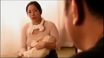 japanese salesman sucks milky  boobs