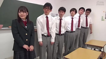 Tiny Japanese Teen Gangbanged At School - Maina Miura