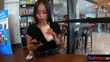 A real amateur asian teen gets fucked by her lucky BF
