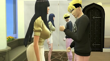 Naruto Cap 6 Hinata va habla con y terminan follando le encanta le guevo de su hijo ya que se la folla mejor que su padre naruto