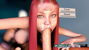 3D Porn Hentai Busty Teen Extreme Facefuck Deepthroat