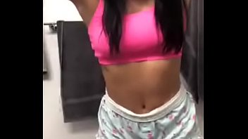Fitness girl in periscope part 1