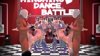 Append's Mikus in MMD Battle (With SEX) LAMB by [バッチモ]