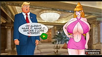 Presidential Treatment - Mayor Fucks Donald Trump's Wife - Trumps fuck Pornstar