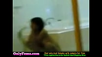 Indonesian Slut in Singapore Cleaning Porn